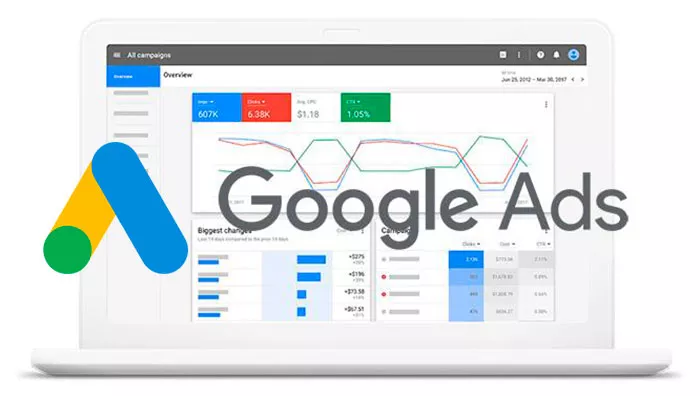 Контекстна реклама сайту Google Ads фото